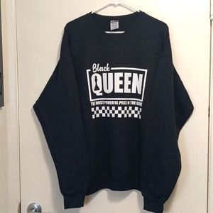 Jerzees XL Black Graphic Sweatshirt